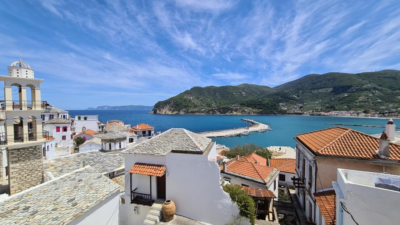 Townhouse Christos Apartment Panormos  ภายนอก รูปภาพ